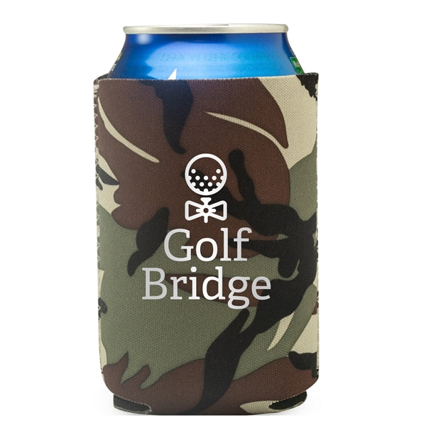 Neoprene Collapsible Can Cooler (1 Color Imprint)