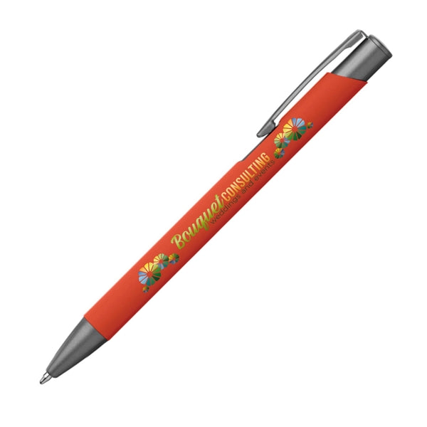 Atherton Softy Metal Pen (Full Color Imprint)