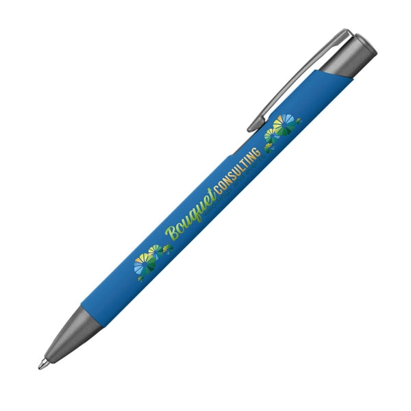 Atherton Softy Metal Pen (Full Color Imprint)