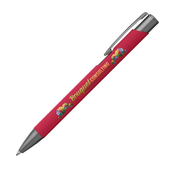 Atherton Softy Metal Pen (Full Color Imprint)