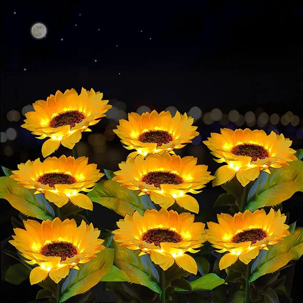Sunflower Solar Lights