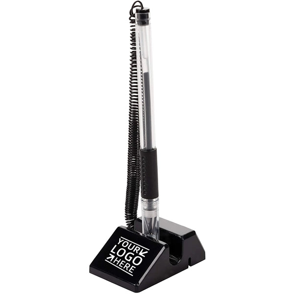 Secure Counter Pens with Adhesive Base