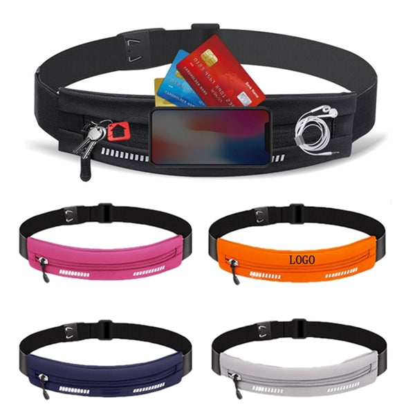 Invisible Nylon Sports Waist Bag