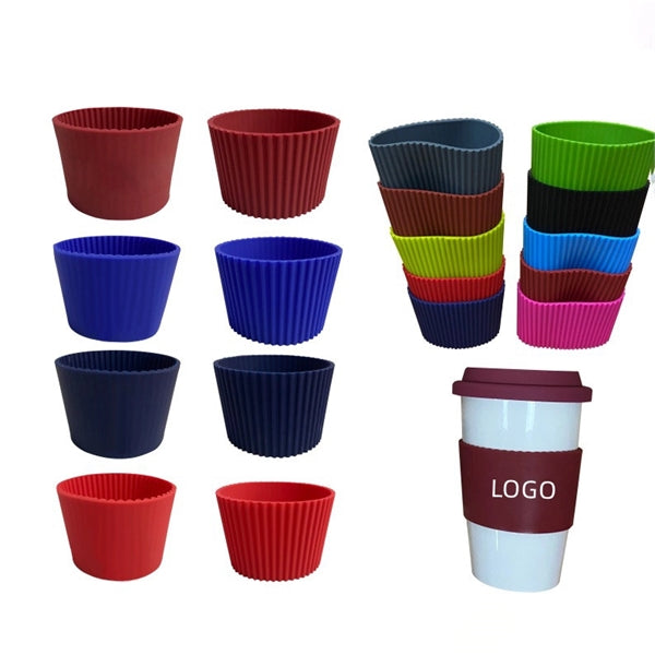 Heat-resistant Silicone Coffee Cup Sleeve