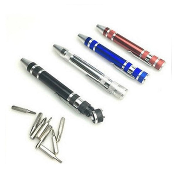8-In-1 Aluminum Multi-Tool Kit
