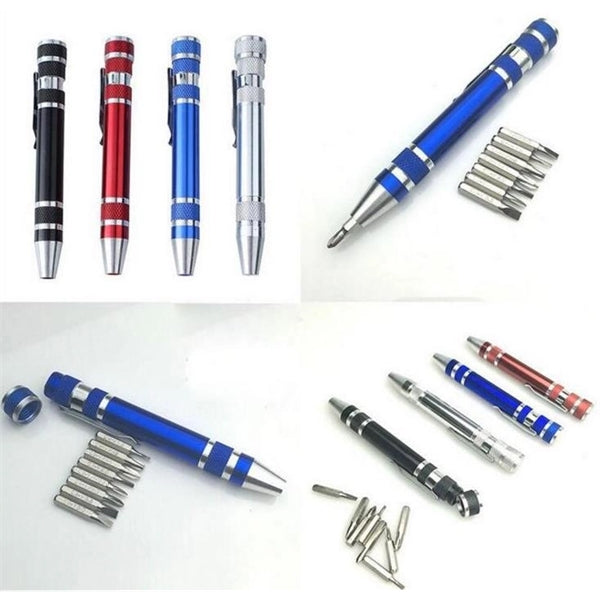 8-In-1 Aluminum Multi-Tool Kit
