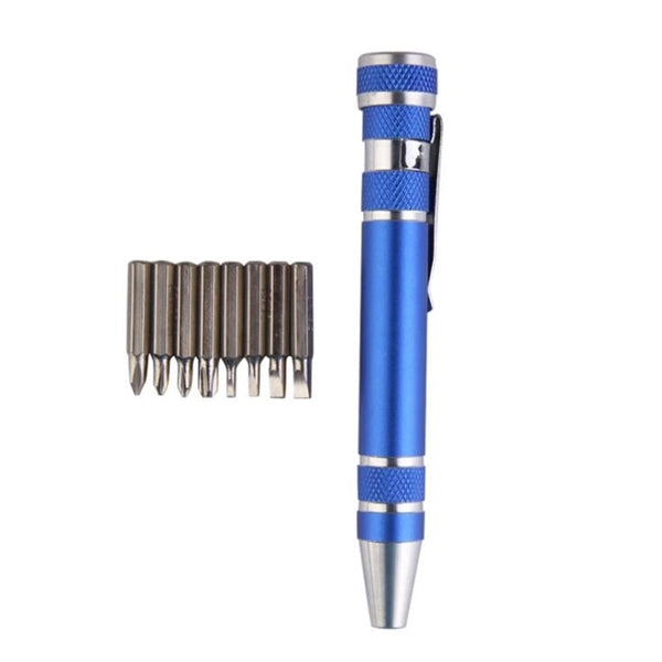 8-In-1 Aluminum Multi-Tool Kit