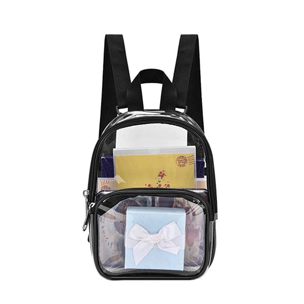 Mini Clear Backpack For School
