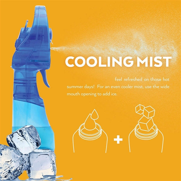 Handheld Battery Powered Water Misting Fan