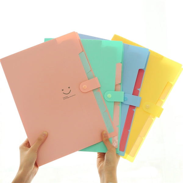 5 Pockets Expanding File Folder