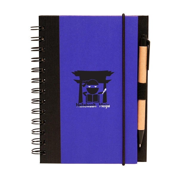 Duotone Spiral Notebook (2 Color Imprint)