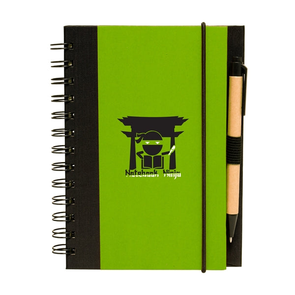 Duotone Spiral Notebook (2 Color Imprint)