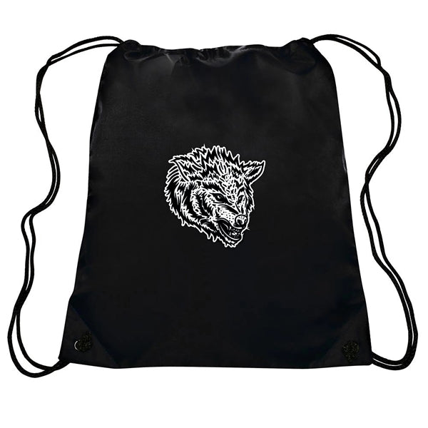 Go-Ez Polyester Drawstring Backpack (1 Color Imprint)