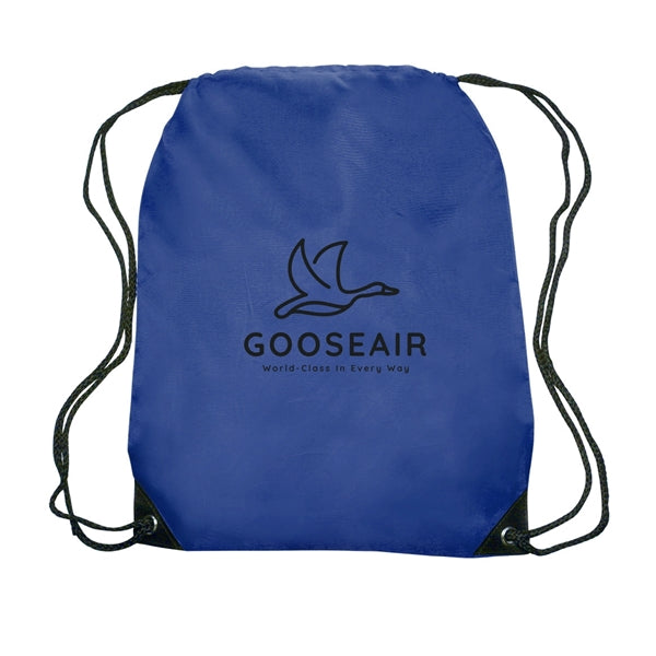 Venture Drawstring Backpack (1 Color Imprint)