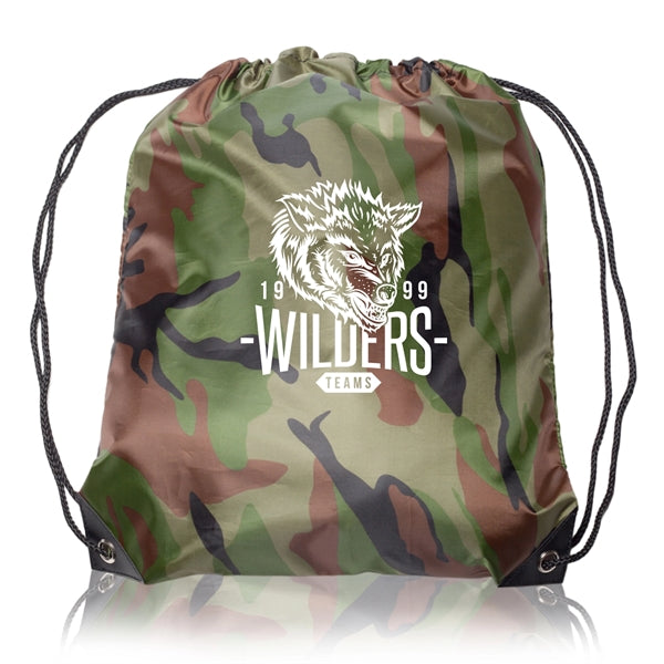 Venture Drawstring Backpack (1 Color Imprint)