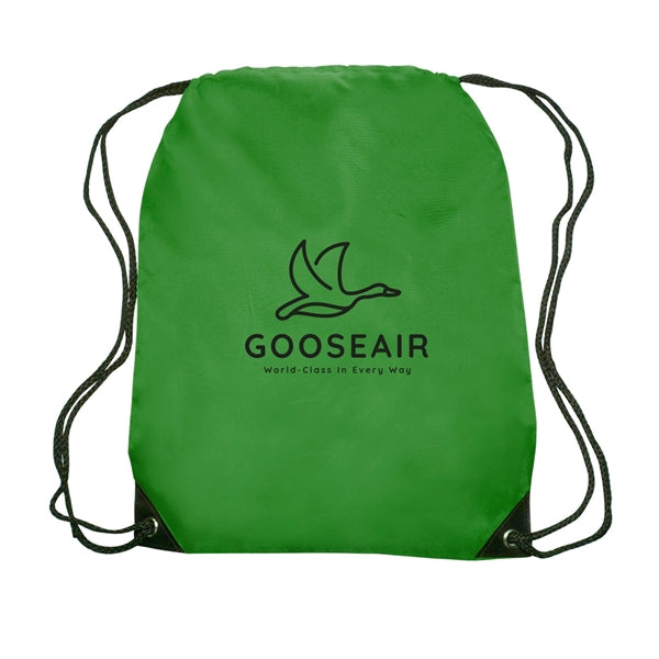 Venture Drawstring Backpack (1 Color Imprint)
