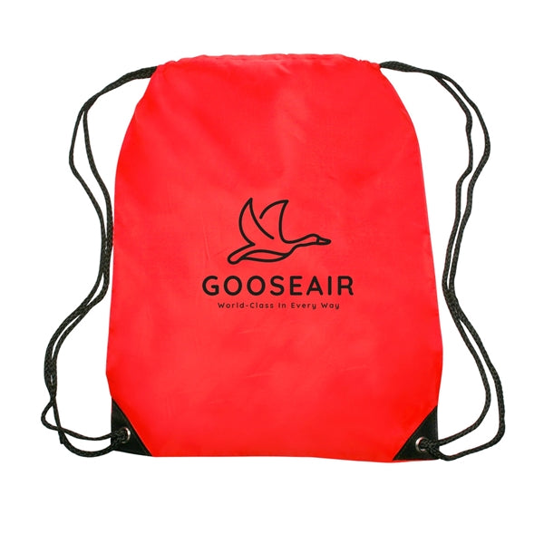 Venture Drawstring Backpack (1 Color Imprint)