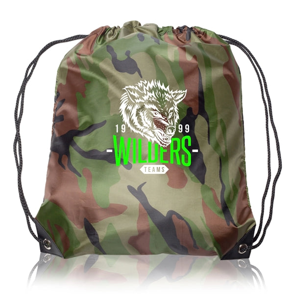 Venture Drawstring Backpack (2 Color Imprint)