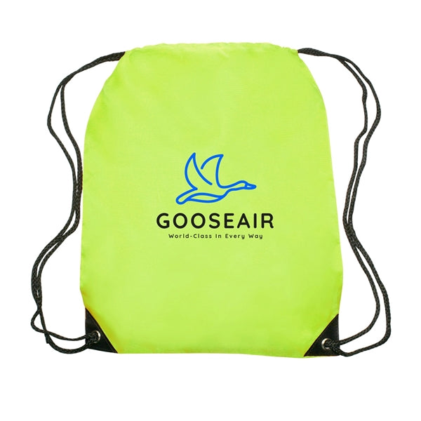 Venture Drawstring Backpack (2 Color Imprint)