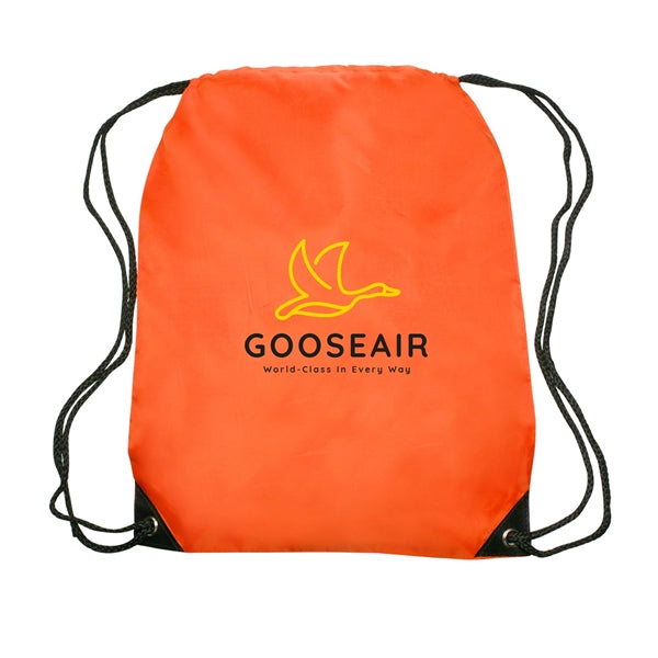 Venture Drawstring Backpack (2 Color Imprint)