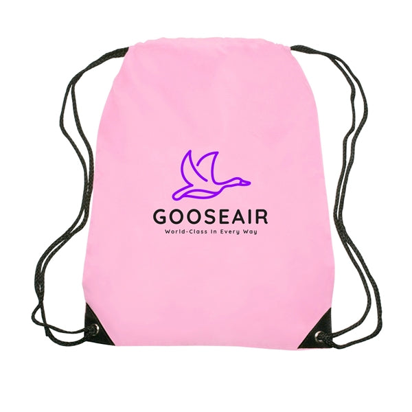 Venture Drawstring Backpack (2 Color Imprint)