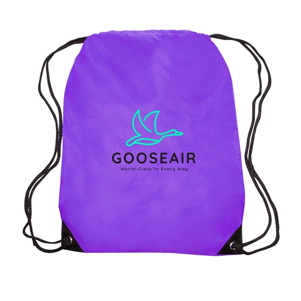 Venture Drawstring Backpack (2 Color Imprint)