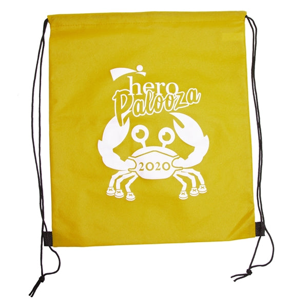 Wanderlust Non-Woven Drawstring Backpack (1 Color Imprint)