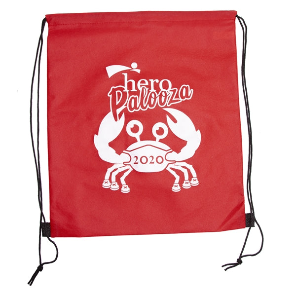 Wanderlust Non-Woven Drawstring Backpack (1 Color Imprint)