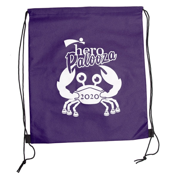 Wanderlust Non-Woven Drawstring Backpack (1 Color Imprint)