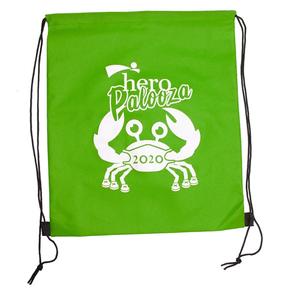 Wanderlust Non-Woven Drawstring Backpack (1 Color Imprint)