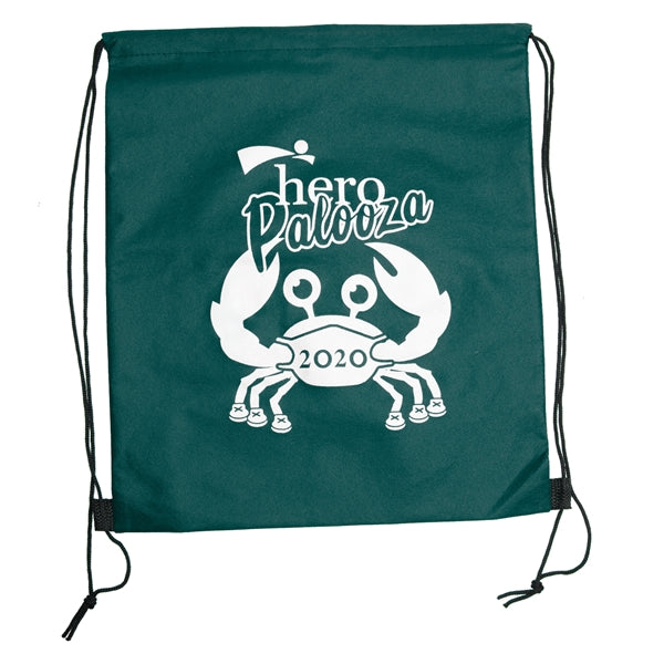 Wanderlust Non-Woven Drawstring Backpack (1 Color Imprint)