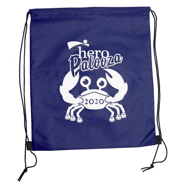 Wanderlust Non-Woven Drawstring Backpack (1 Color Imprint)