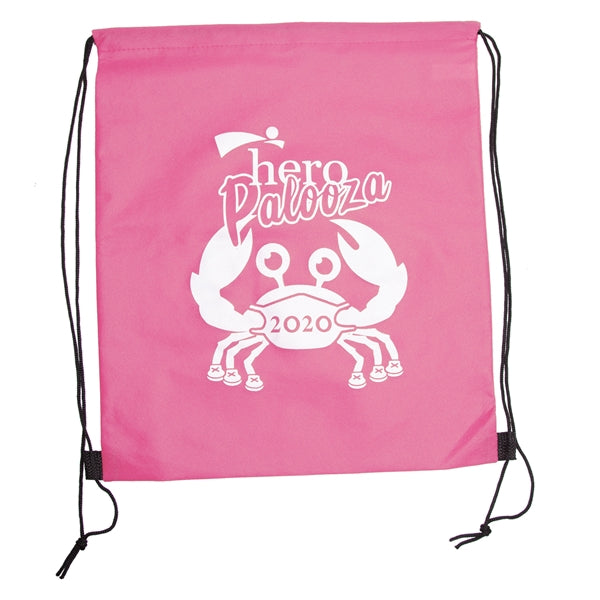 Wanderlust Non-Woven Drawstring Backpack (1 Color Imprint)