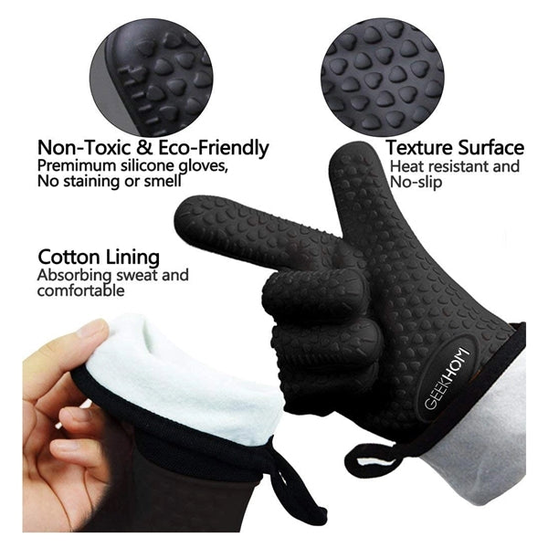 Kitchen Silicone Oven Mitts