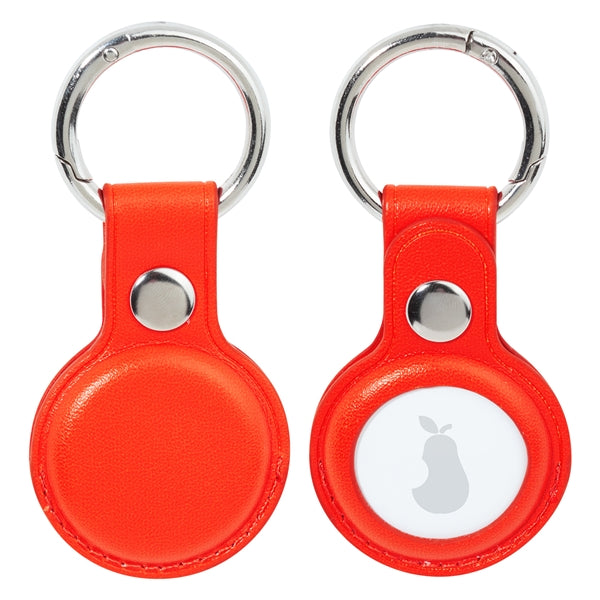 Faux Leather AirTag Holder