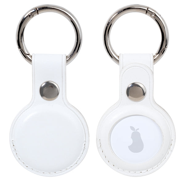 Faux Leather AirTag Holder