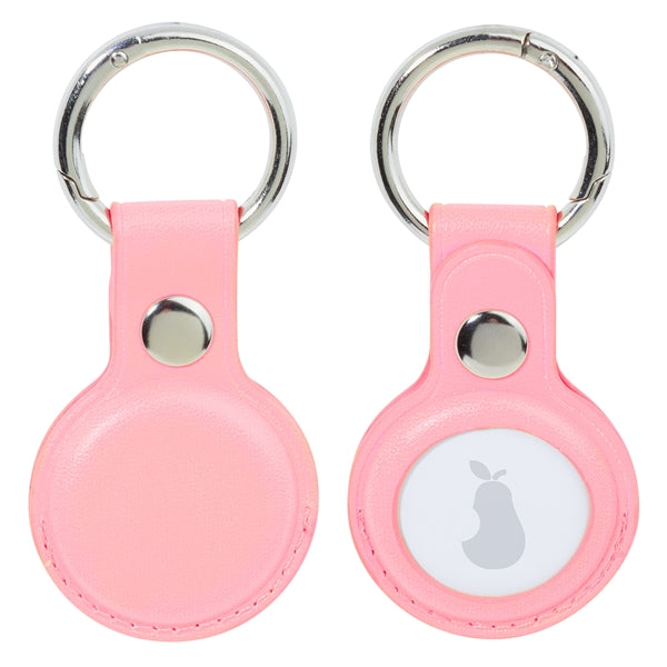 Faux Leather AirTag Holder