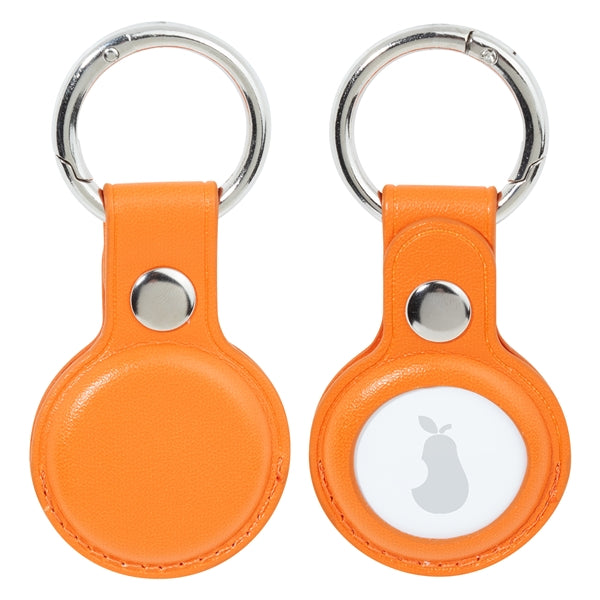 Faux Leather AirTag Holder