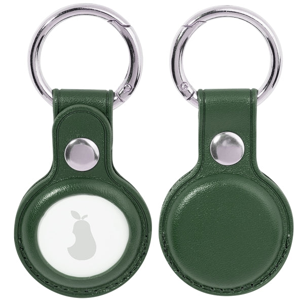 Faux Leather AirTag Holder