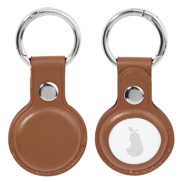 Faux Leather AirTag Holder