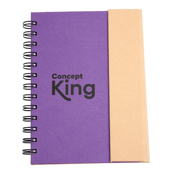 Eco-Friendly Dual Toned Notebook (1 Color Imprint)