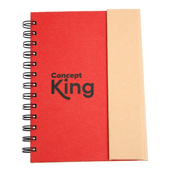 Eco-Friendly Dual Toned Notebook (1 Color Imprint)