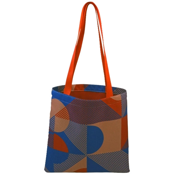 Colored Liner Medium Flat Tote (14"H x 14"W)