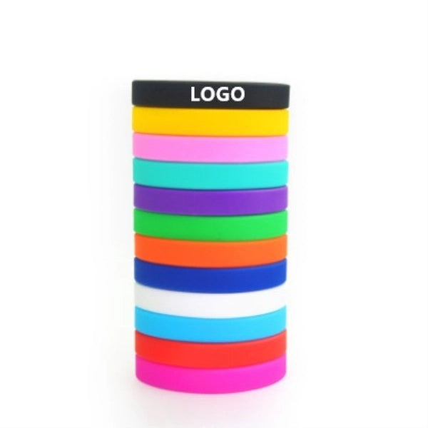 Blank Rubber Silicone Wristband