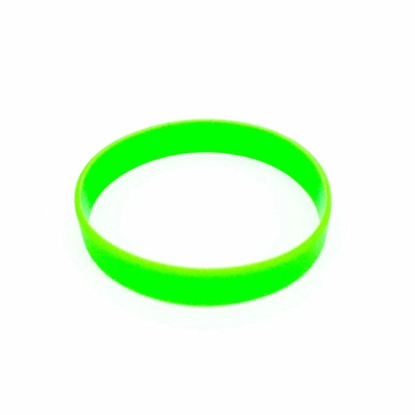 Blank Rubber Silicone Wristband