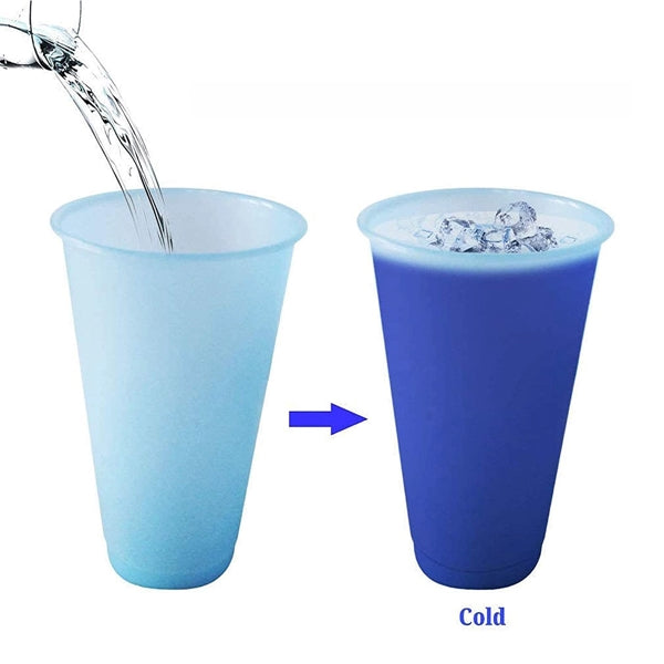 24Oz Color Changing Tumbler With Straw