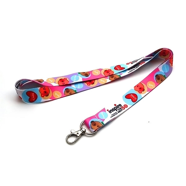Full Color Polyester Dye-Sublimation Lanyard
