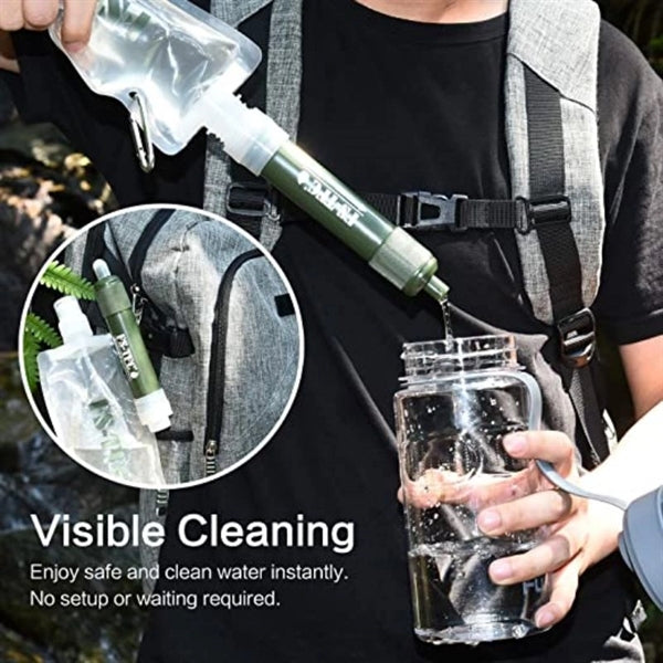 Mini Water Purifier Survival Gear
