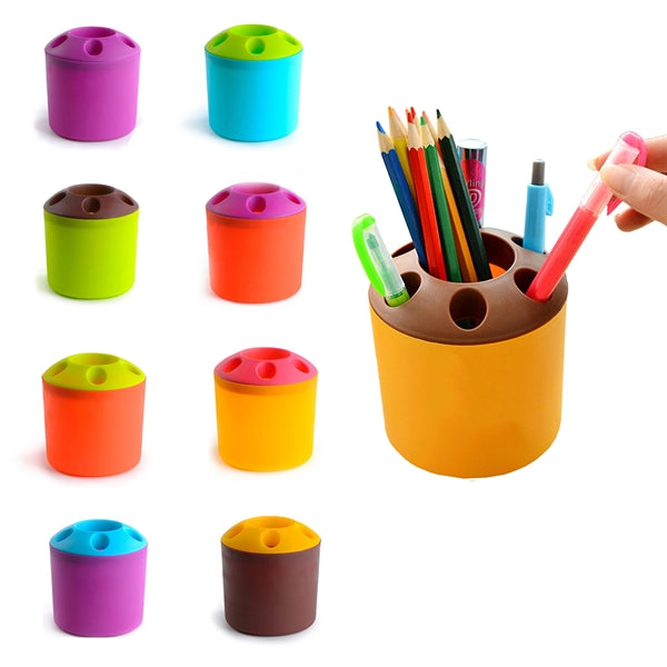 Multifunction Plastic Pen Holder