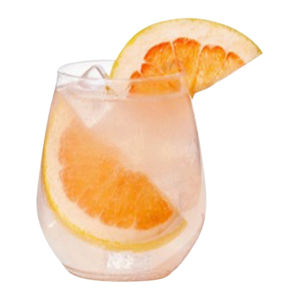 18oz Plastic Stemless Wine Glass